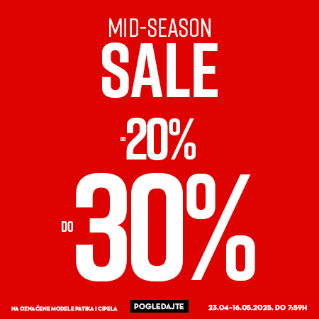 Mid Season Sale 23.04