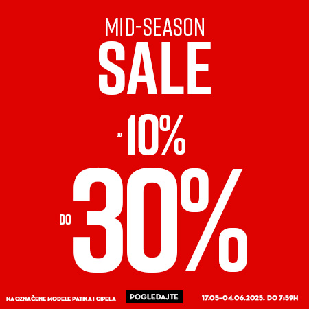 Mid Season Sale 17.05.2025