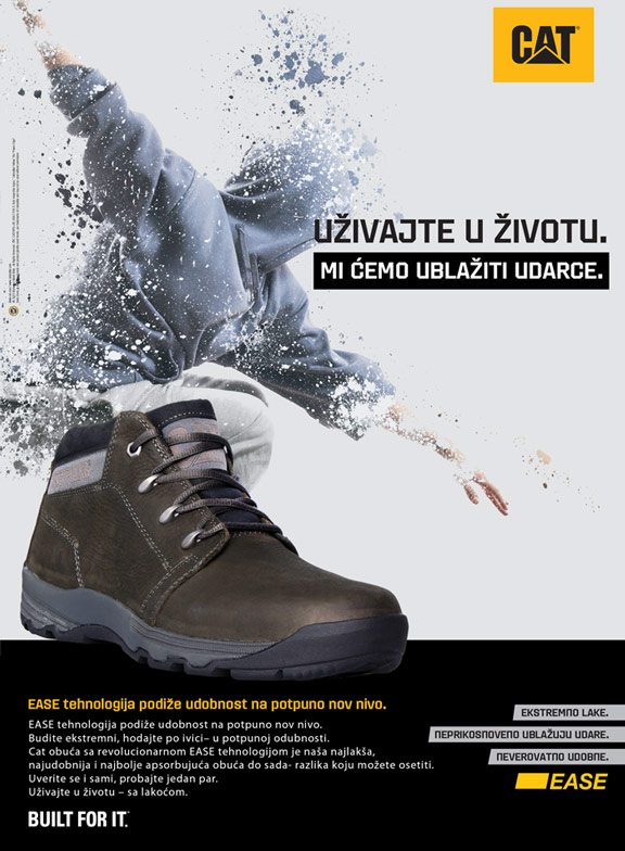 Cat EASE Built for it OFFICE SHOES SRBIJA duboke cipele